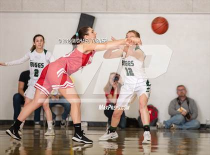 Thumbnail 1 in Biggs vs. Trinity (NSCIF D5 Girls Final) photogallery.