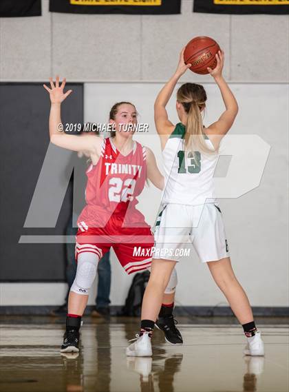 Thumbnail 2 in Biggs vs. Trinity (NSCIF D5 Girls Final) photogallery.