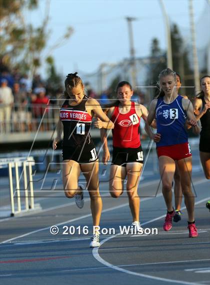 Thumbnail 2 in CIF Southern Section Masters Track and Field Championships (Girls Track Events) photogallery.