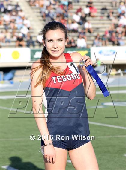 Thumbnail 3 in CIF Southern Section Masters Track and Field Championships (Girls Track Events) photogallery.