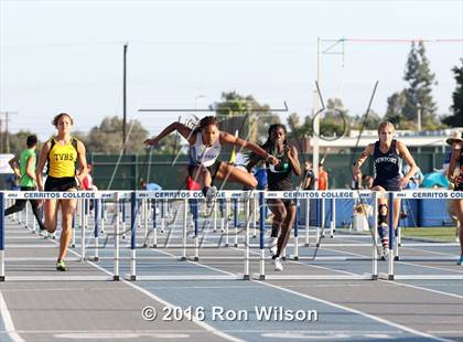 Thumbnail 1 in CIF Southern Section Masters Track and Field Championships (Girls Track Events) photogallery.