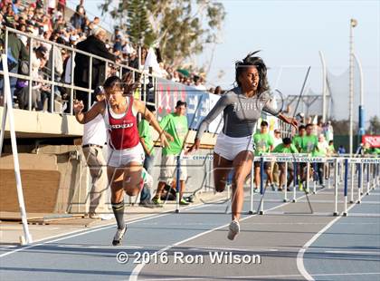 Thumbnail 3 in CIF Southern Section Masters Track and Field Championships (Girls Track Events) photogallery.