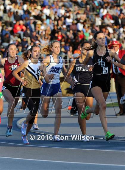 Thumbnail 2 in CIF Southern Section Masters Track and Field Championships (Girls Track Events) photogallery.