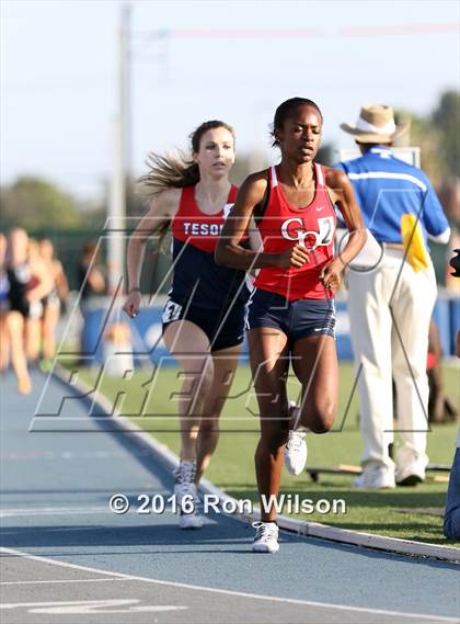 Thumbnail 1 in CIF Southern Section Masters Track and Field Championships (Girls Track Events) photogallery.