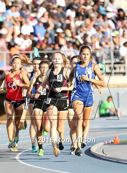 Thumbnail 3 in CIF Southern Section Masters Track and Field Championships (Girls Track Events) photogallery.