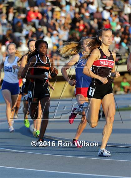 Thumbnail 1 in CIF Southern Section Masters Track and Field Championships (Girls Track Events) photogallery.