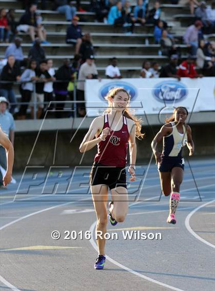 Thumbnail 1 in CIF Southern Section Masters Track and Field Championships (Girls Track Events) photogallery.