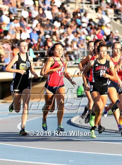 Thumbnail 1 in CIF Southern Section Masters Track and Field Championships (Girls Track Events) photogallery.