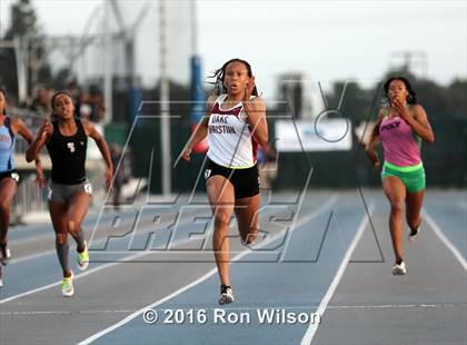 Thumbnail 2 in CIF Southern Section Masters Track and Field Championships (Girls Track Events) photogallery.