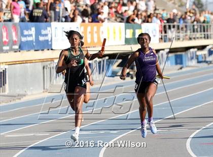Thumbnail 2 in CIF Southern Section Masters Track and Field Championships (Girls Track Events) photogallery.