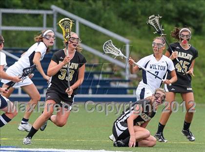 Thumbnail 1 in Barlow @ Wilton (CIAC Class M Quarterfinal) photogallery.