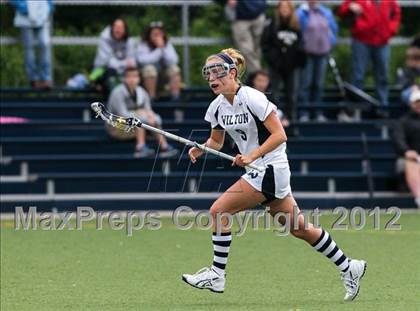 Thumbnail 1 in Barlow @ Wilton (CIAC Class M Quarterfinal) photogallery.
