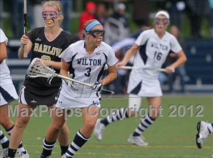 Thumbnail 3 in Barlow @ Wilton (CIAC Class M Quarterfinal) photogallery.