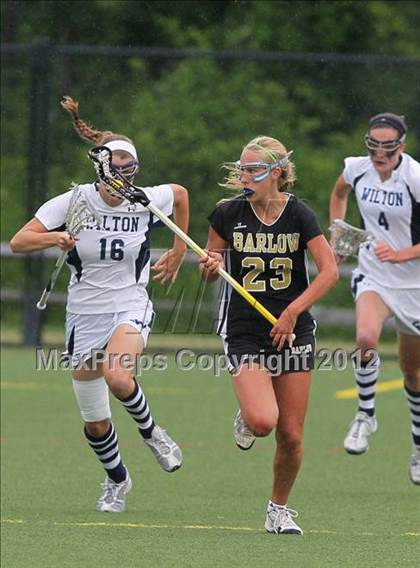 Thumbnail 3 in Barlow @ Wilton (CIAC Class M Quarterfinal) photogallery.