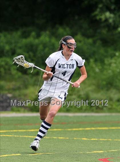 Thumbnail 1 in Barlow @ Wilton (CIAC Class M Quarterfinal) photogallery.