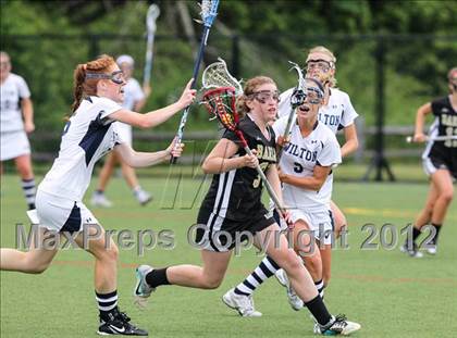 Thumbnail 2 in Barlow @ Wilton (CIAC Class M Quarterfinal) photogallery.