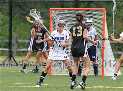 Thumbnail 2 in Barlow @ Wilton (CIAC Class M Quarterfinal) photogallery.