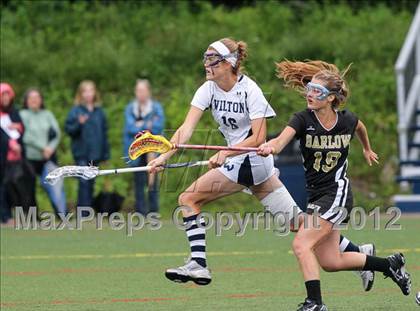 Thumbnail 3 in Barlow @ Wilton (CIAC Class M Quarterfinal) photogallery.