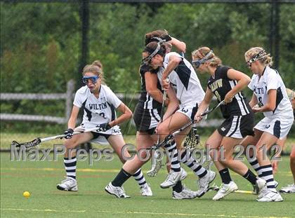 Thumbnail 1 in Barlow @ Wilton (CIAC Class M Quarterfinal) photogallery.