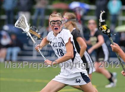 Thumbnail 1 in Barlow @ Wilton (CIAC Class M Quarterfinal) photogallery.