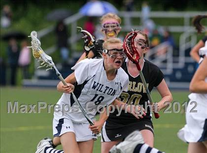 Thumbnail 3 in Barlow @ Wilton (CIAC Class M Quarterfinal) photogallery.