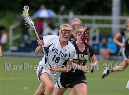 Thumbnail 1 in Barlow @ Wilton (CIAC Class M Quarterfinal) photogallery.