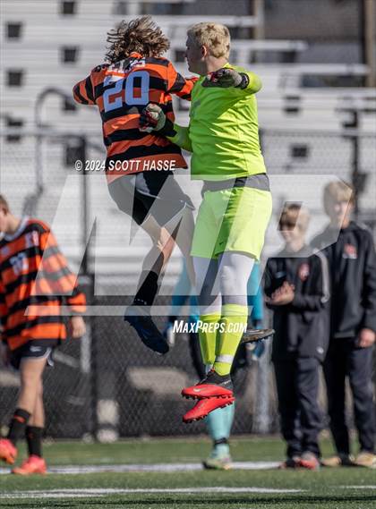 Thumbnail 1 in Notre Dame Prep @ Elk Rapids (MHSAA D3 Final) photogallery.