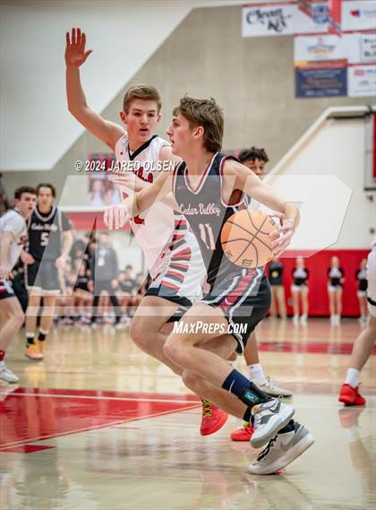 Thumbnail 3 in Cedar Valley @ Bountiful (UHSAA 5A Round 2) photogallery.