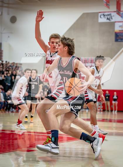 Thumbnail 2 in Cedar Valley @ Bountiful (UHSAA 5A Round 2) photogallery.