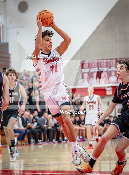 Thumbnail 1 in Cedar Valley @ Bountiful (UHSAA 5A Round 2) photogallery.