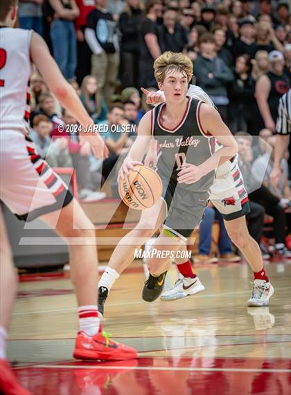 Thumbnail 3 in Cedar Valley @ Bountiful (UHSAA 5A Round 2) photogallery.