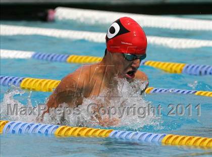 Thumbnail 3 in CIF SJS Boys Swimming Finals photogallery.