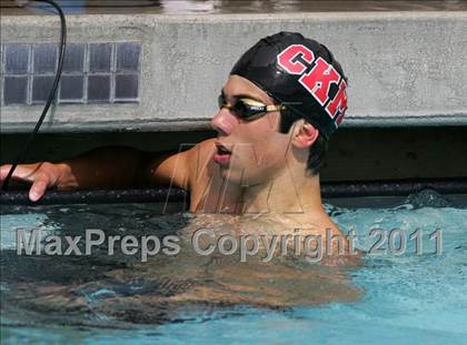 Thumbnail 3 in CIF SJS Boys Swimming Finals photogallery.