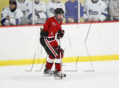 Thumbnail 1 in Ridgefield vs. New Canaan (FCIAC Semifinal) photogallery.