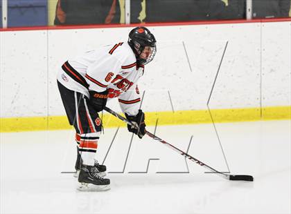 Thumbnail 1 in Ridgefield vs. New Canaan (FCIAC Semifinal) photogallery.