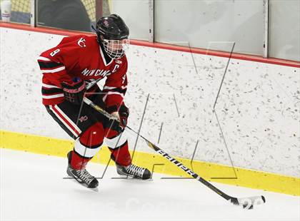 Thumbnail 3 in Ridgefield vs. New Canaan (FCIAC Semifinal) photogallery.