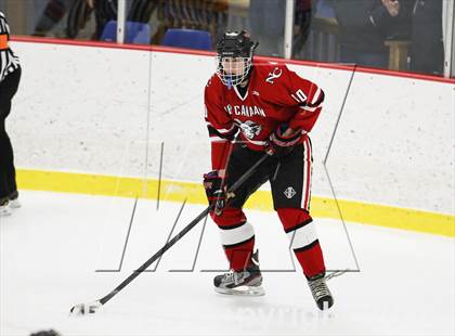 Thumbnail 2 in Ridgefield vs. New Canaan (FCIAC Semifinal) photogallery.