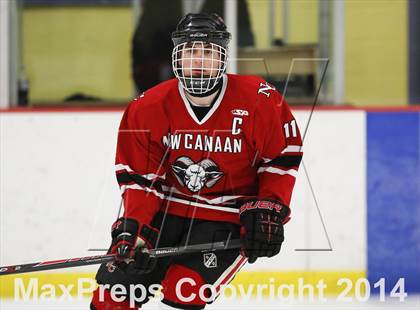 Thumbnail 2 in Ridgefield vs. New Canaan (FCIAC Semifinal) photogallery.