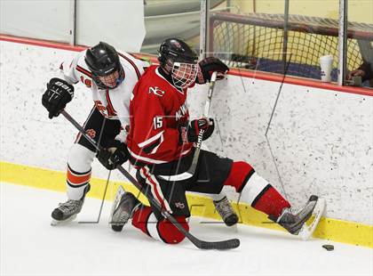 Thumbnail 3 in Ridgefield vs. New Canaan (FCIAC Semifinal) photogallery.