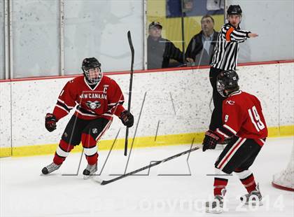 Thumbnail 2 in Ridgefield vs. New Canaan (FCIAC Semifinal) photogallery.