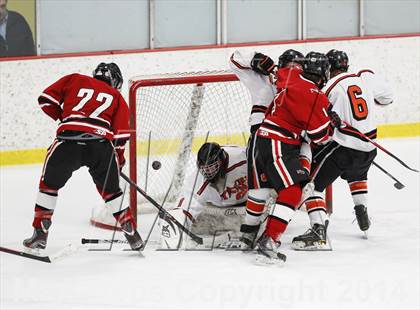 Thumbnail 1 in Ridgefield vs. New Canaan (FCIAC Semifinal) photogallery.