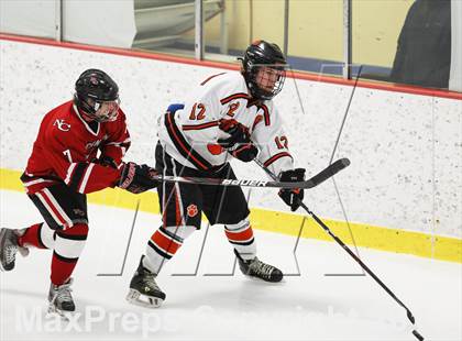 Thumbnail 1 in Ridgefield vs. New Canaan (FCIAC Semifinal) photogallery.