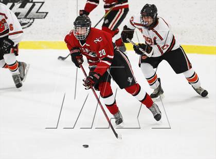 Thumbnail 3 in Ridgefield vs. New Canaan (FCIAC Semifinal) photogallery.