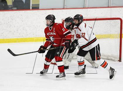 Thumbnail 2 in Ridgefield vs. New Canaan (FCIAC Semifinal) photogallery.