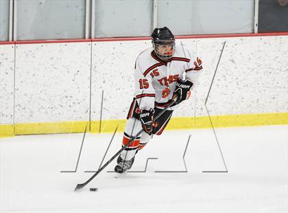 Thumbnail 1 in Ridgefield vs. New Canaan (FCIAC Semifinal) photogallery.