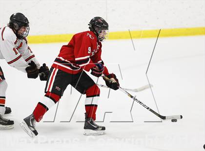 Thumbnail 3 in Ridgefield vs. New Canaan (FCIAC Semifinal) photogallery.