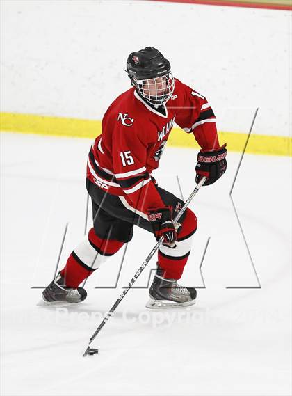 Thumbnail 2 in Ridgefield vs. New Canaan (FCIAC Semifinal) photogallery.