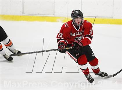 Thumbnail 2 in Ridgefield vs. New Canaan (FCIAC Semifinal) photogallery.