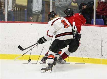 Thumbnail 2 in Ridgefield vs. New Canaan (FCIAC Semifinal) photogallery.