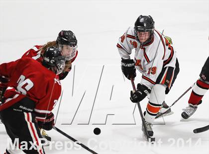 Thumbnail 2 in Ridgefield vs. New Canaan (FCIAC Semifinal) photogallery.